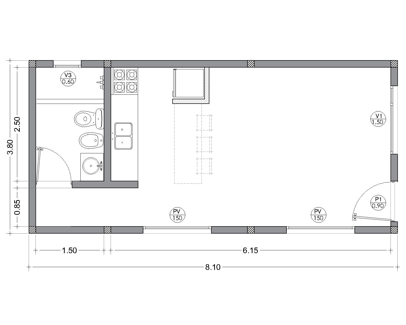 Plano de vivienda